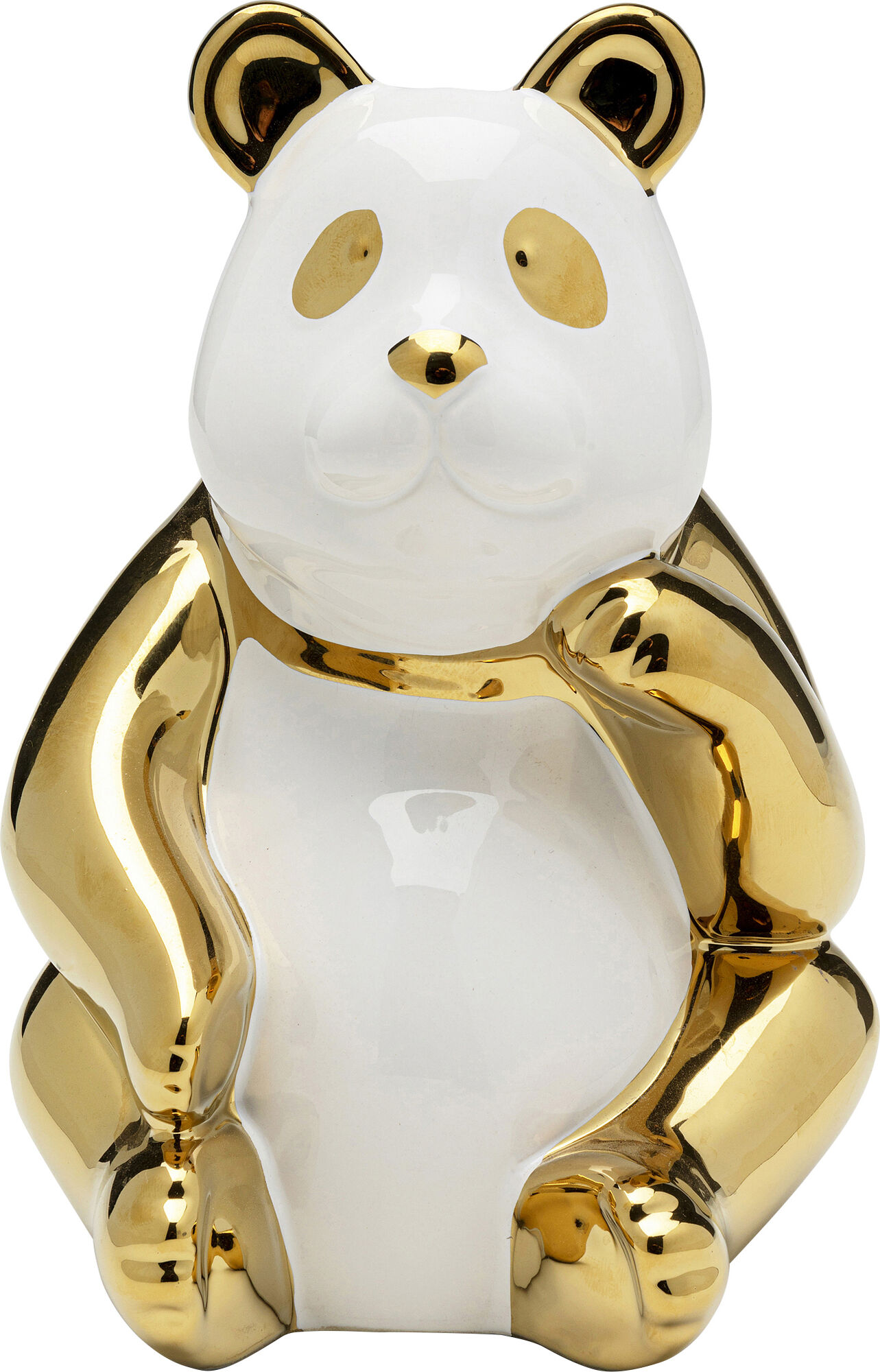 Deko Figur Panda Gold 19cm – Grafik-1.