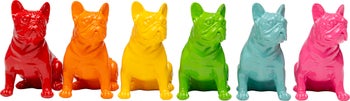 Deko Figur Perro Sit Colore 9cm Sortiert – Grafik-1.
