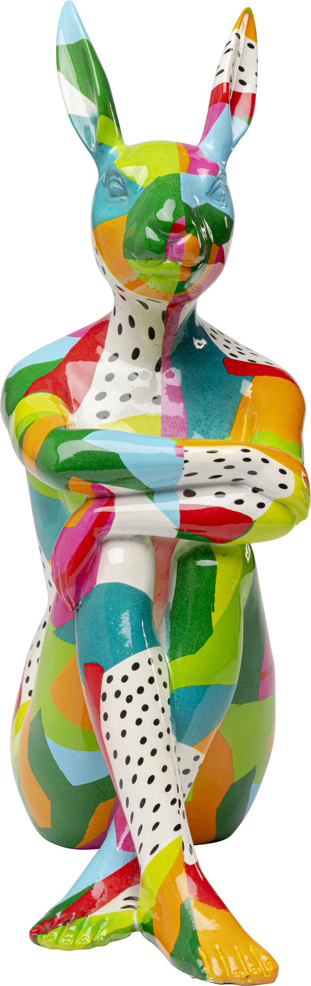 Deko Figur Rabbit Gillie Abstract
