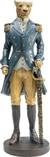 Deko Figur Sir Leopard Standing 43cm – Grafik-1.