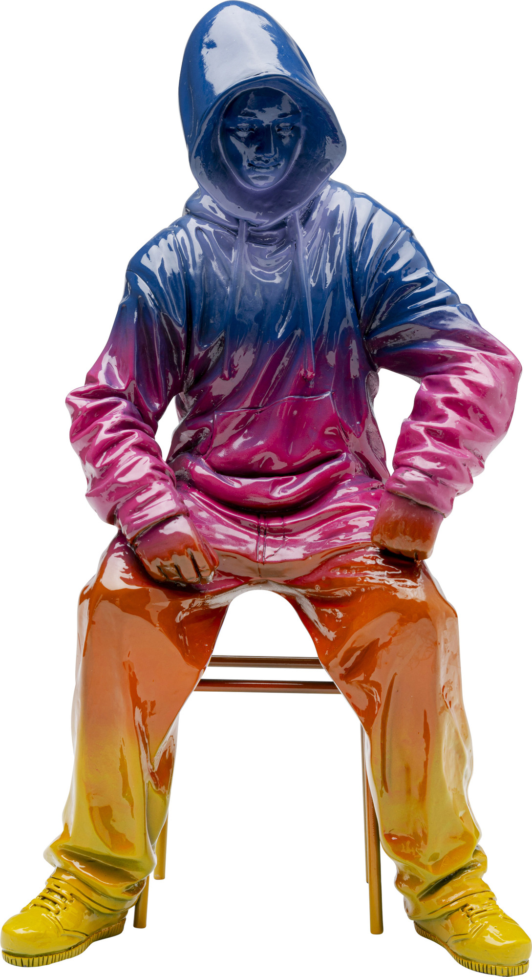 Deko Figur Street Art Boy Rainbow 36cm