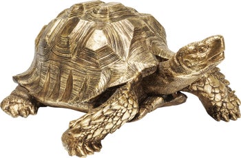 Deko Figur Turtle Gold Groß – Grafik-1.