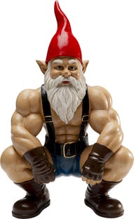 Deko Figur Zwerg Muscle 48cm – Grafik-1.