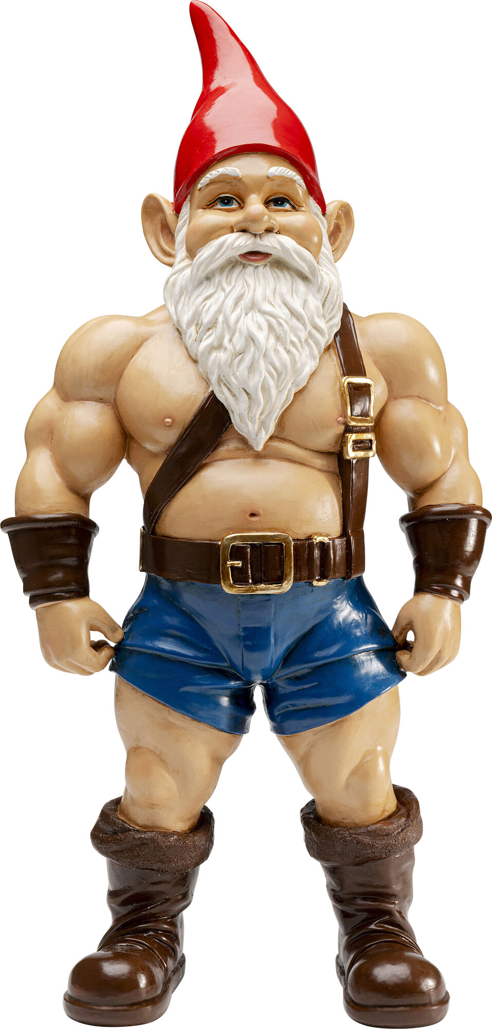 Deko Figur Zwerg Muscle 60cm – Grafik-1.