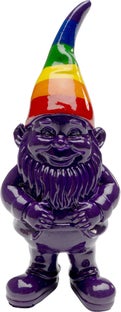 Deko Figur Zwerg Stehend Rainbow Lila 11cm – Grafik-1.