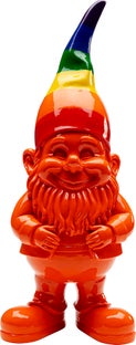 Deko Figur Zwerg Stehend Rainbow Orange 46cm – Grafik-1.