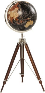 Deko Globus Earth Schwarz – Grafik-1.
