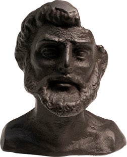 Deko Objekt Bearded Man Anthrazit 11cm – Grafik-1.