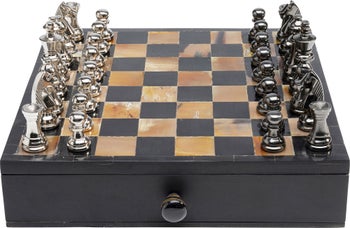 Deko Objekt Chess Antique 36x33cm – Grafik-1.