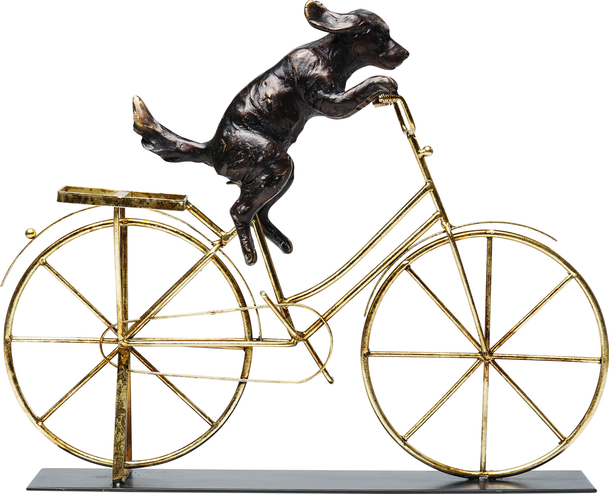 Deko Objekt Dog With Bicycle 44cm – Grafik-1.