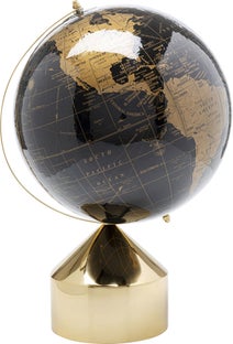 Deko Objekt Globe Top Gold 47cm – Grafik-1.