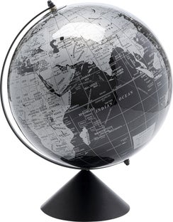 Deko Objekt Globe Top Schwarz 40cm – Grafik-1.