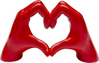 Deko Objekt Heart Hands Rot 12cm – Grafik-1.