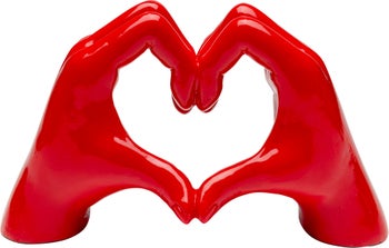 Deko Objekt Heart Hands Rot 12cm – Grafik-1.