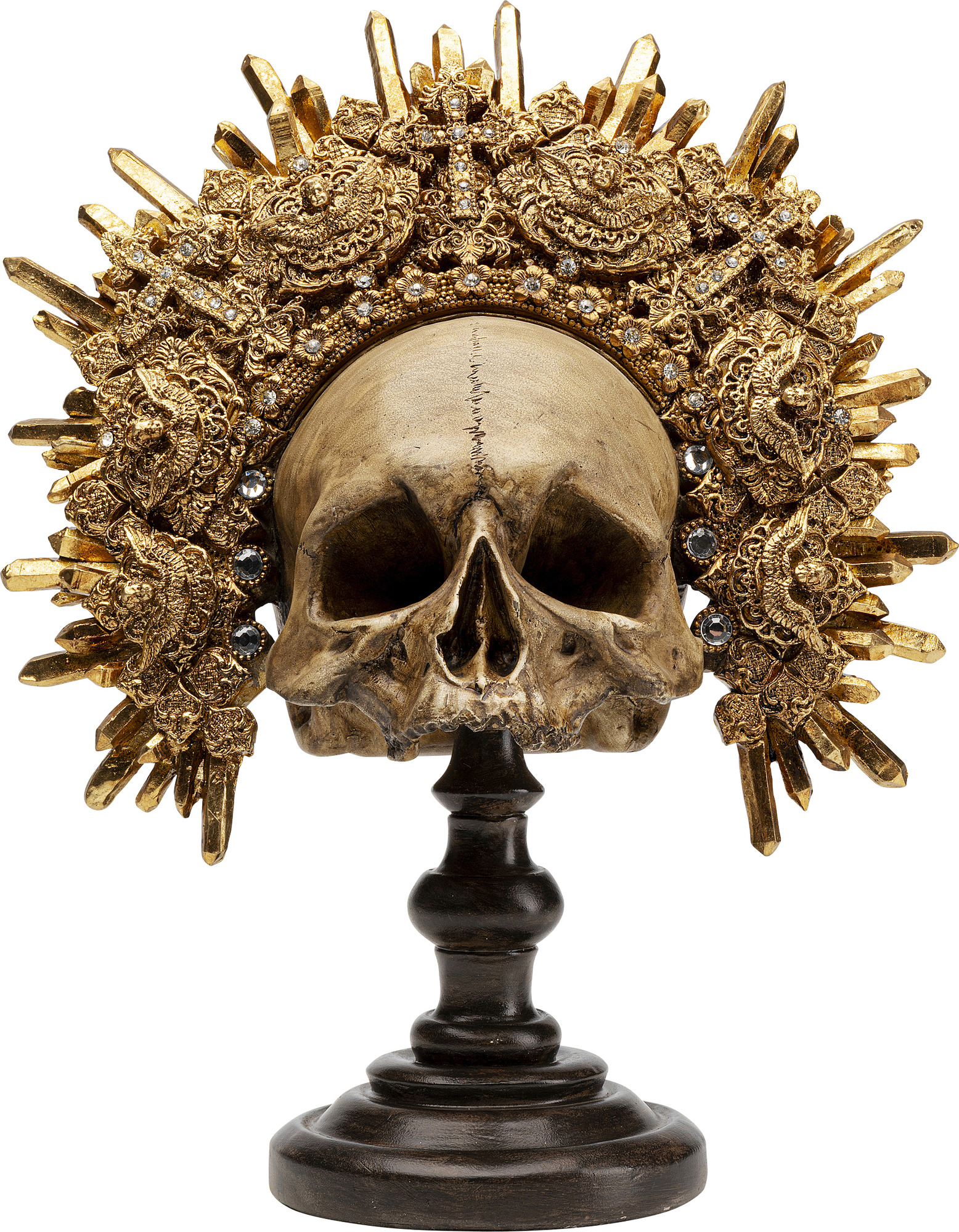 Produkt: Deko Objekt King Skull 42cm.