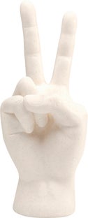 Deko Objekt Peace Hand 36cm – Grafik-1.