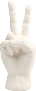 Deko Objekt Peace Hand 36cm – Grafik-1.