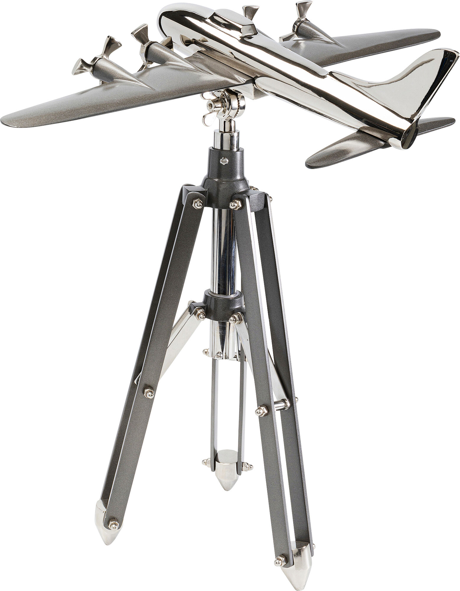 Deko Objekt Plane Tripod 54cm – Grafik-1.