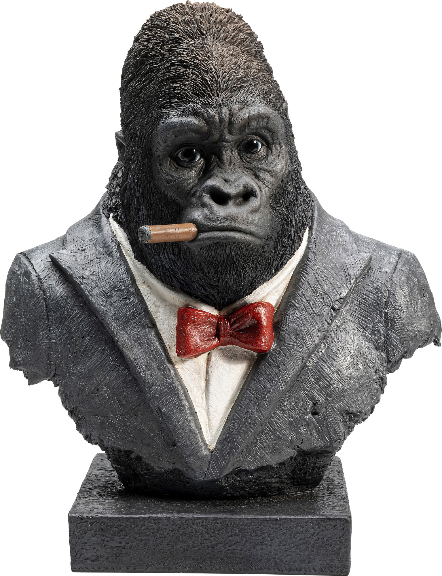 Deko Objekt Smoking Gorilla 48cm – Grafik-1.
