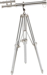 Deko Objekt Telescope Silber 125cm – Grafik-1.