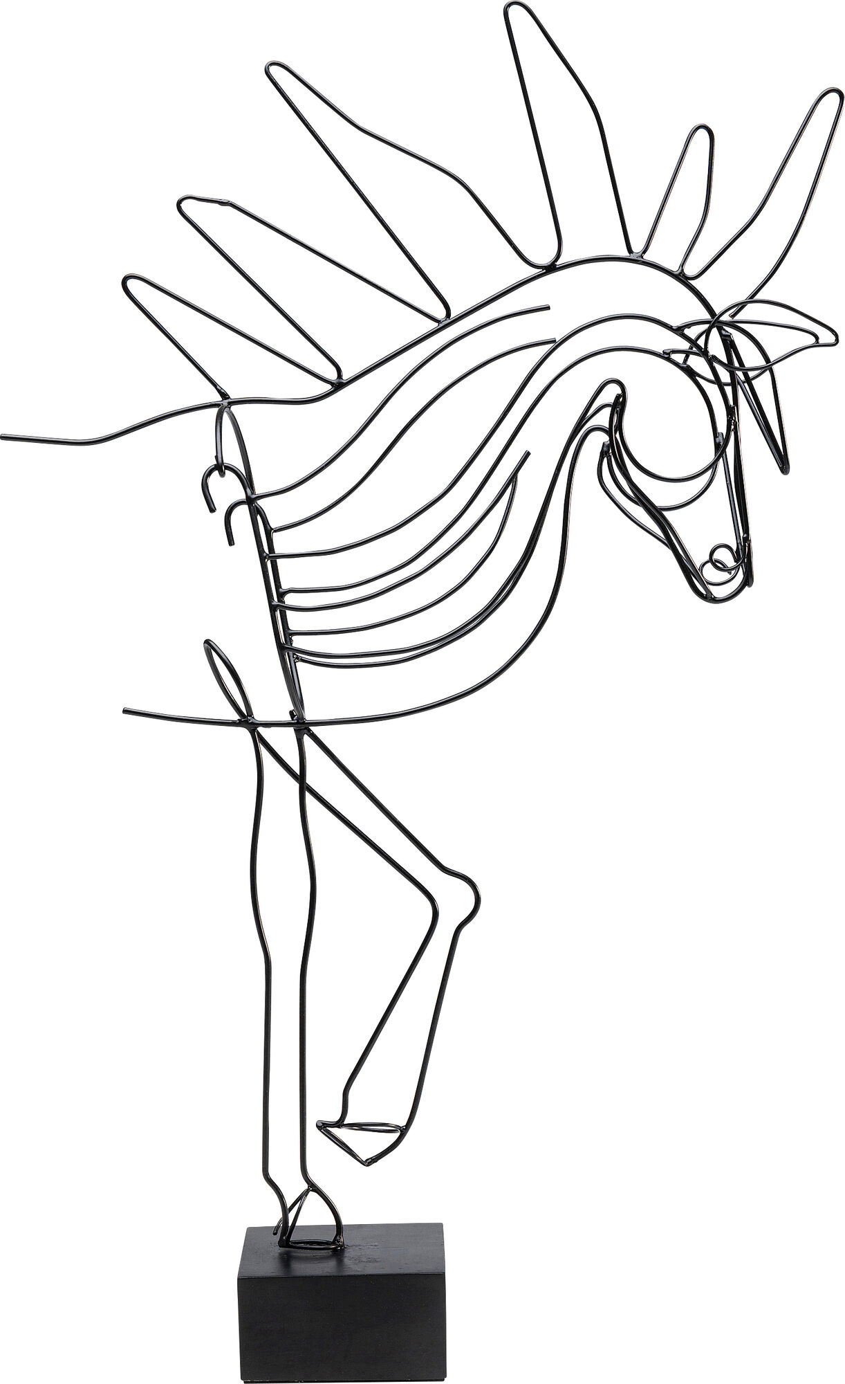 Deko Objekt Wire Horse 51cm – Grafik-1.