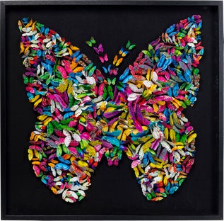 Deko Rahmen Farfalla 120x120cm – Grafik-1.
