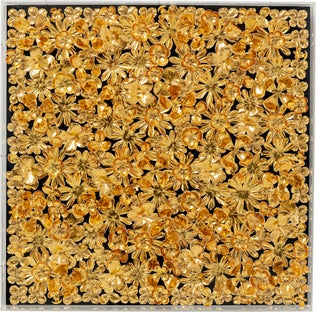 Deko Rahmen Gold Flower 80x80cm – Grafik-1.