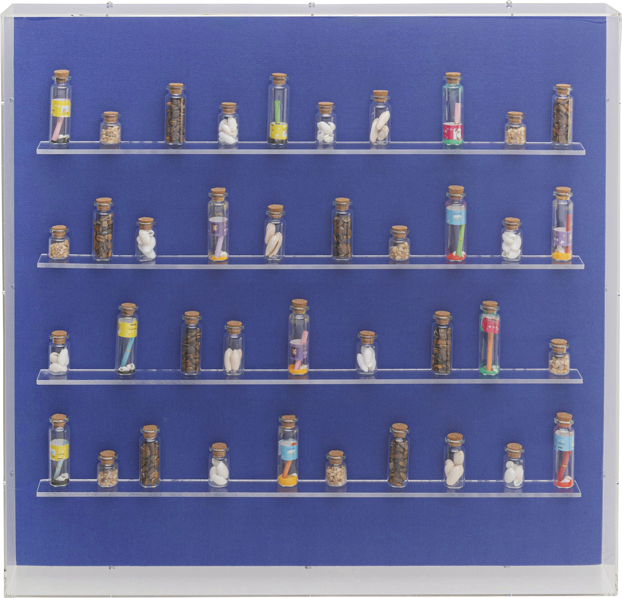 Deko Rahmen Pills Bottles 60x60cm - Einzelstück – Grafik-1.