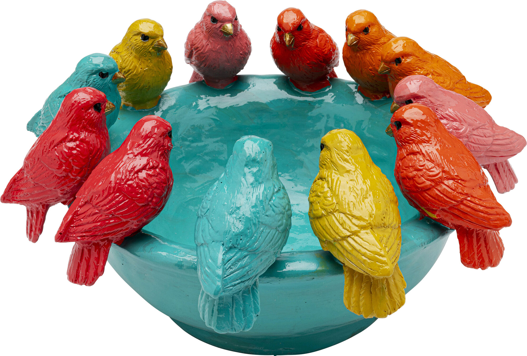 Deko Schale Birds Gossip 15cm – Grafik-1.
