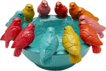 Deko Schale Birds Gossip 15cm – Grafik-1.