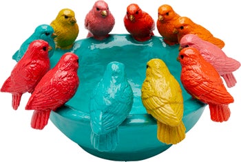 Deko Schale Birds Gossip 15cm – Grafik-1.