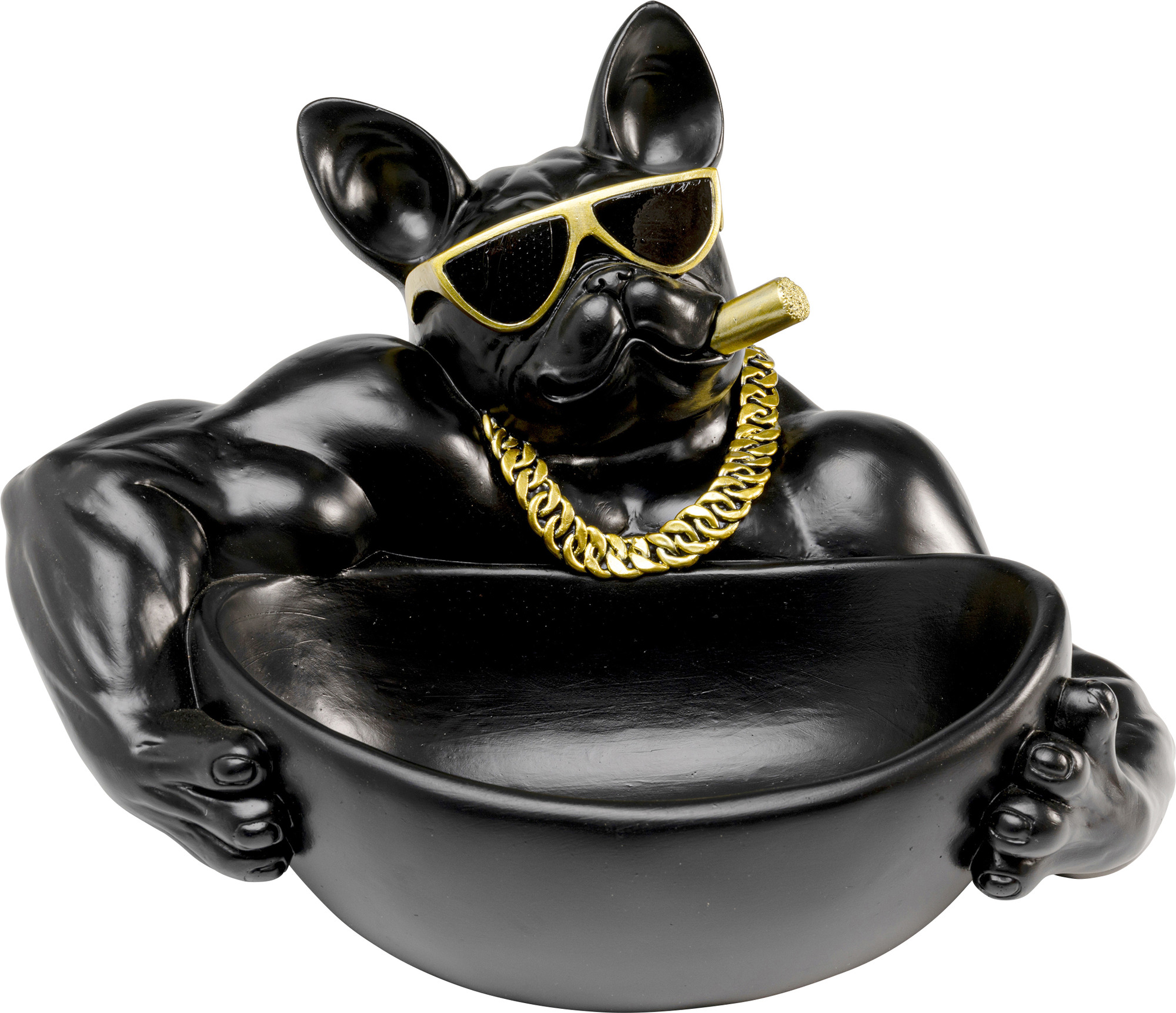Deko Schale Gangster Dog 33cm