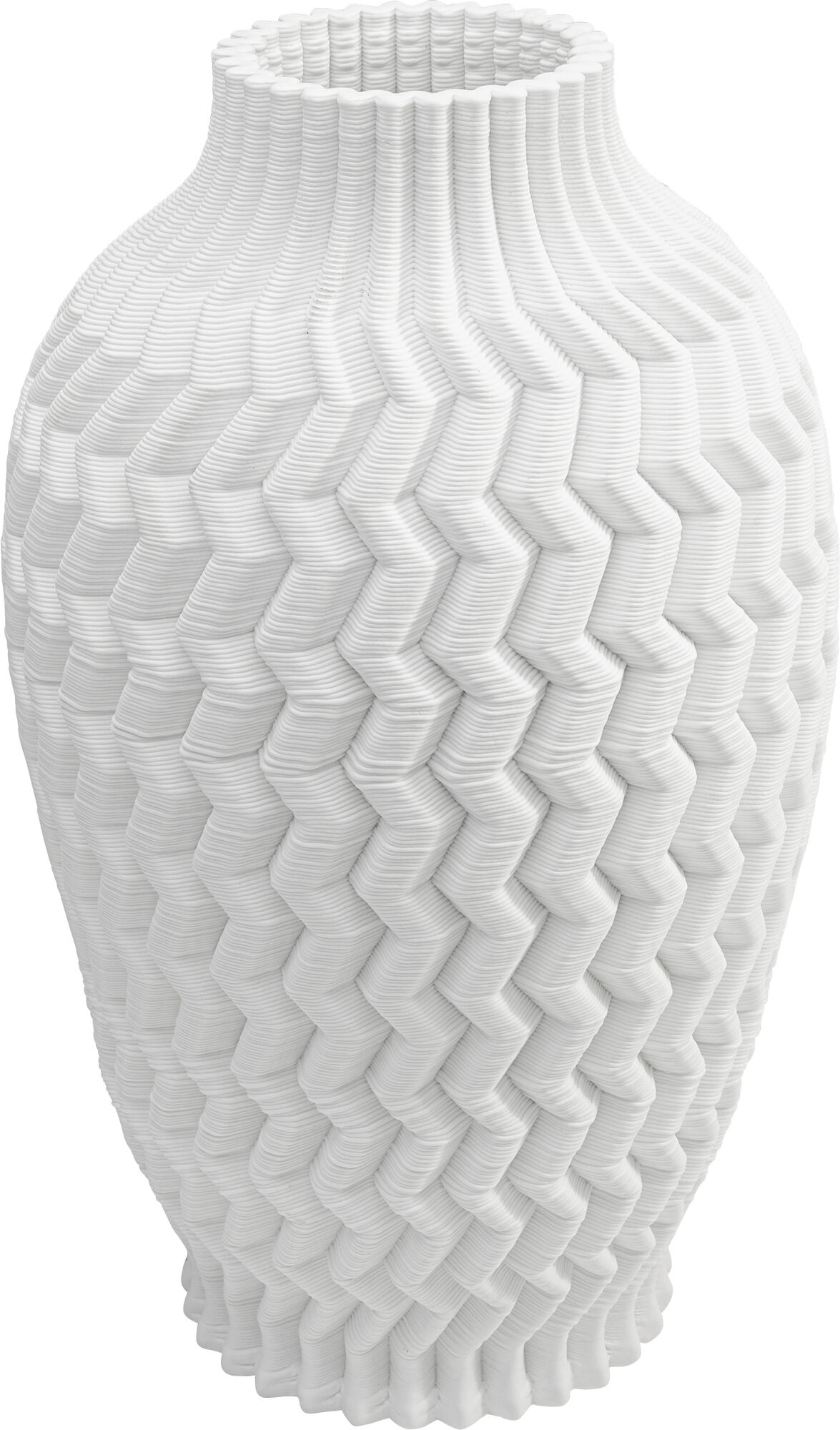 Deko Vase Akira Oval 35cm – Grafik-1.