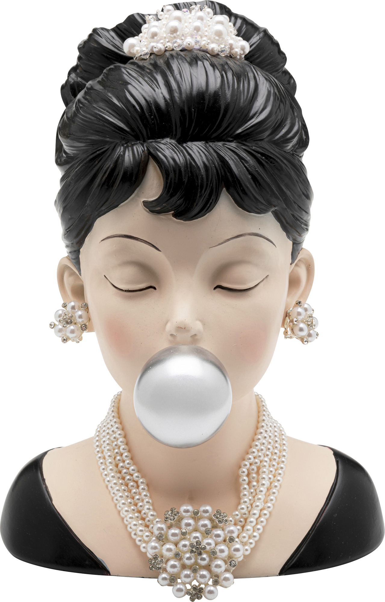 Deko Vase Bubble Gum Lady 30cm