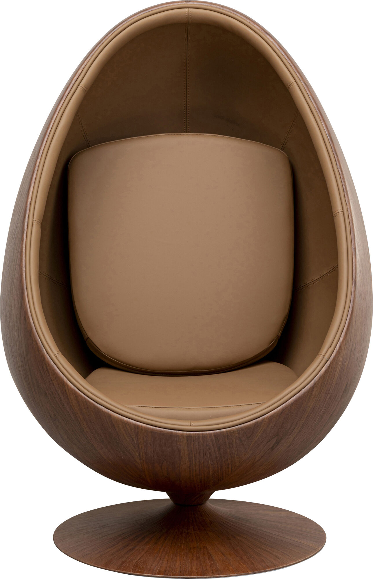 Drehsessel Eye Ball Walnuss – Grafik-1.