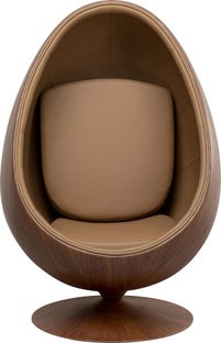 Drehsessel Eye Ball Walnuss – Grafik-1.