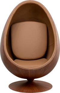 Drehsessel Eye Ball Walnuss – Grafik-1.