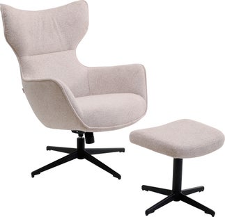 Drehsessel + Hocker Jules Beige – Grafik-1.