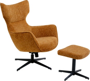 Drehsessel + Hocker Jules Gelb – Grafik-1.
