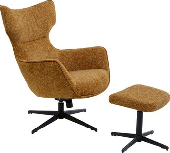 Drehsessel + Hocker Jules Gelb – Grafik-1.