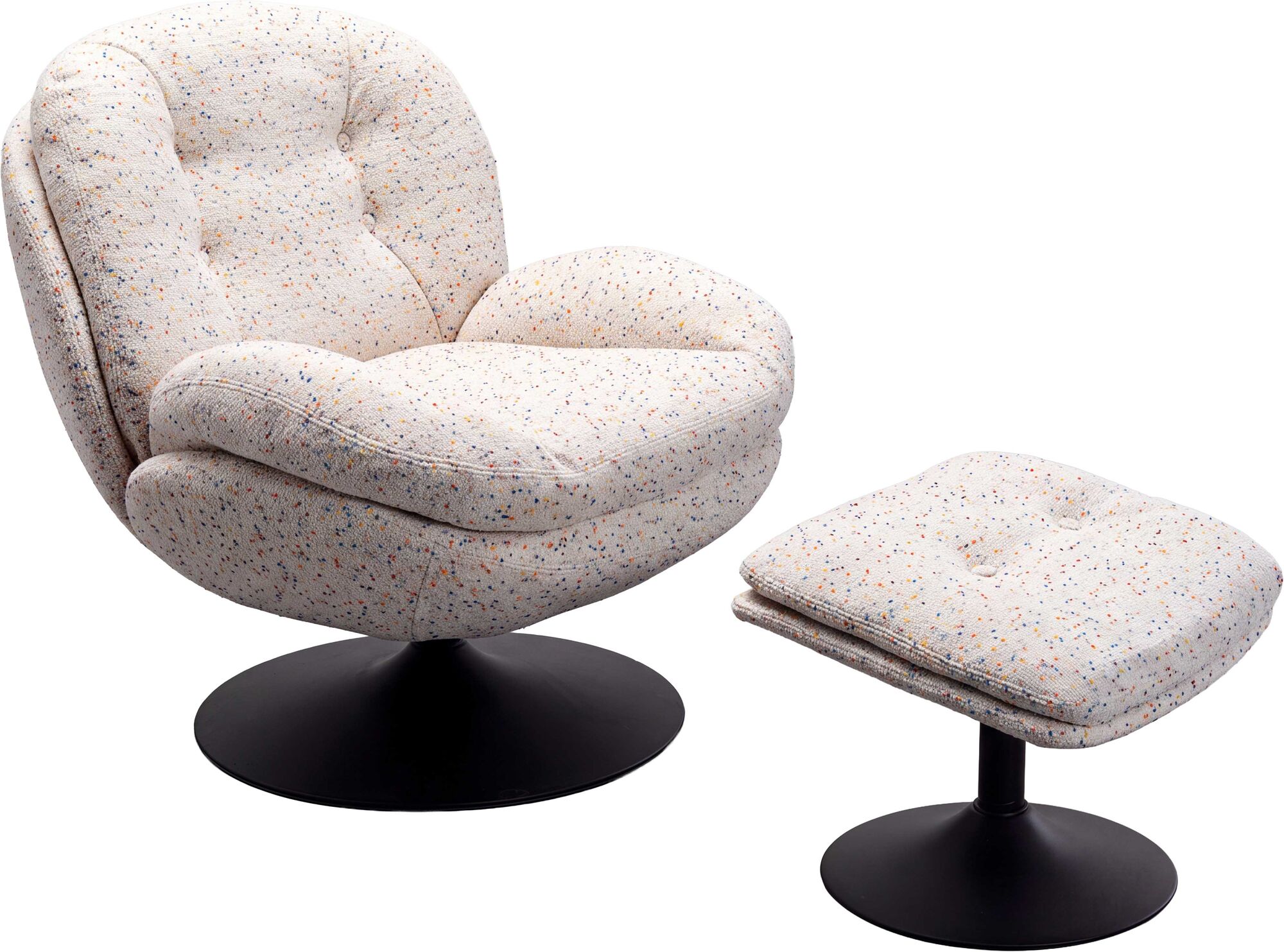 Drehsessel + Hocker Stanford – Grafik-1.