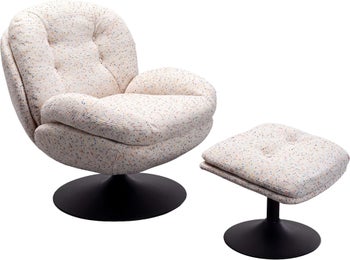 Drehsessel + Hocker Stanford – Grafik-1.