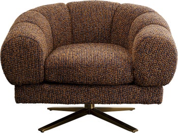 Drehsessel Janno Braun - Einzelstück – Grafik-1.