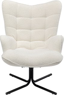Drehsessel Oscar Boucle Creme – Grafik-1.