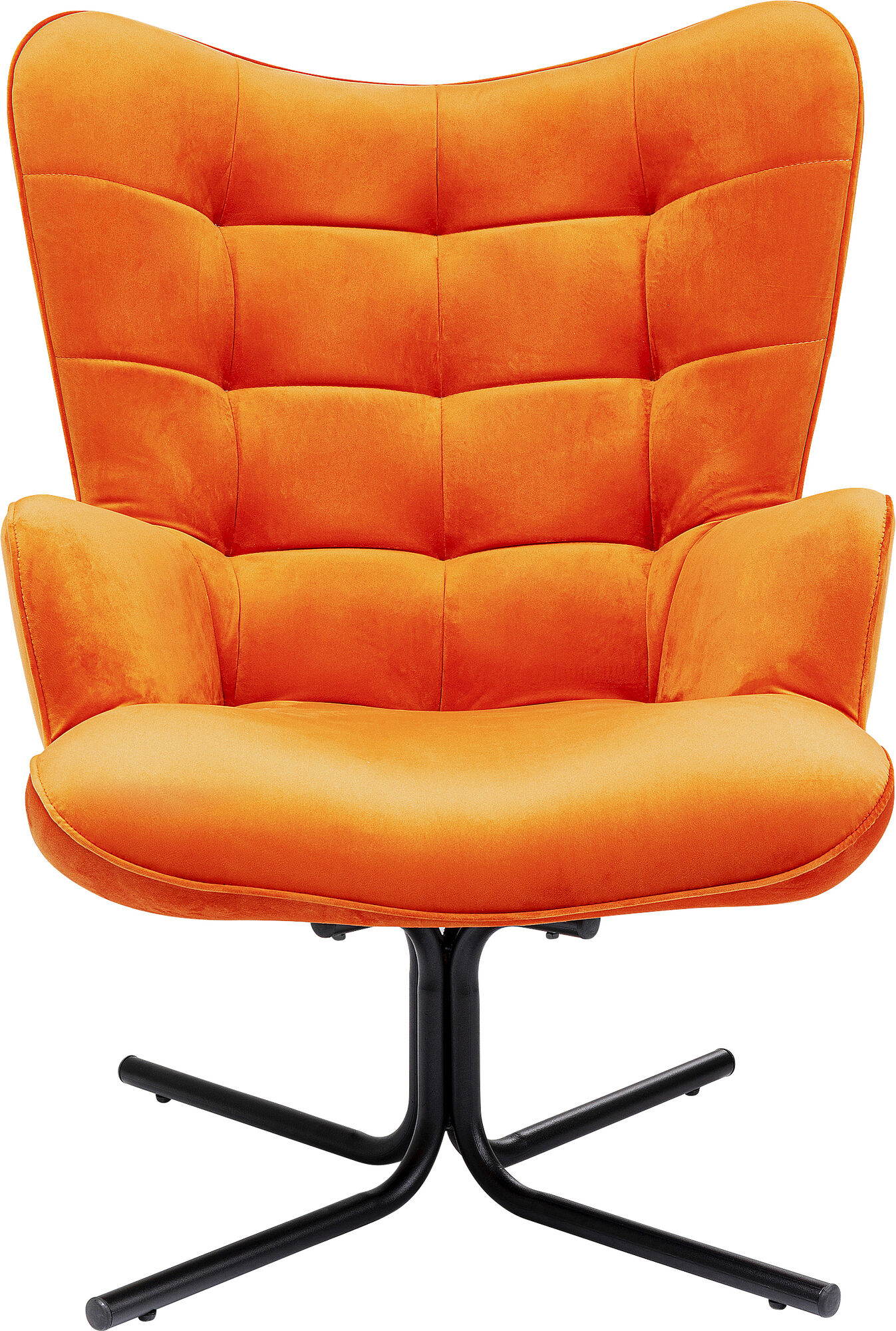 Drehsessel Oscar Velvet Orange – Grafik-1.