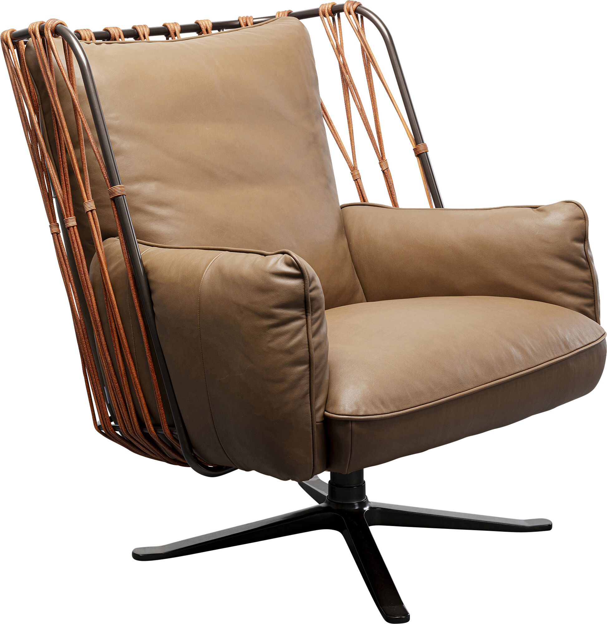 Drehsessel Paradiso Braun – Grafik-1.