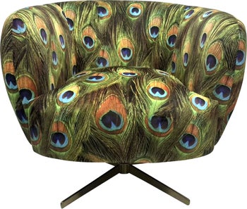 Drehsessel Peony Peacock – Grafik-1.