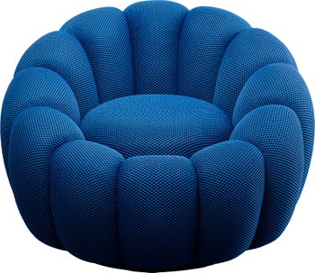 Drehsessel Peppo Bloom Blau – Grafik-1.