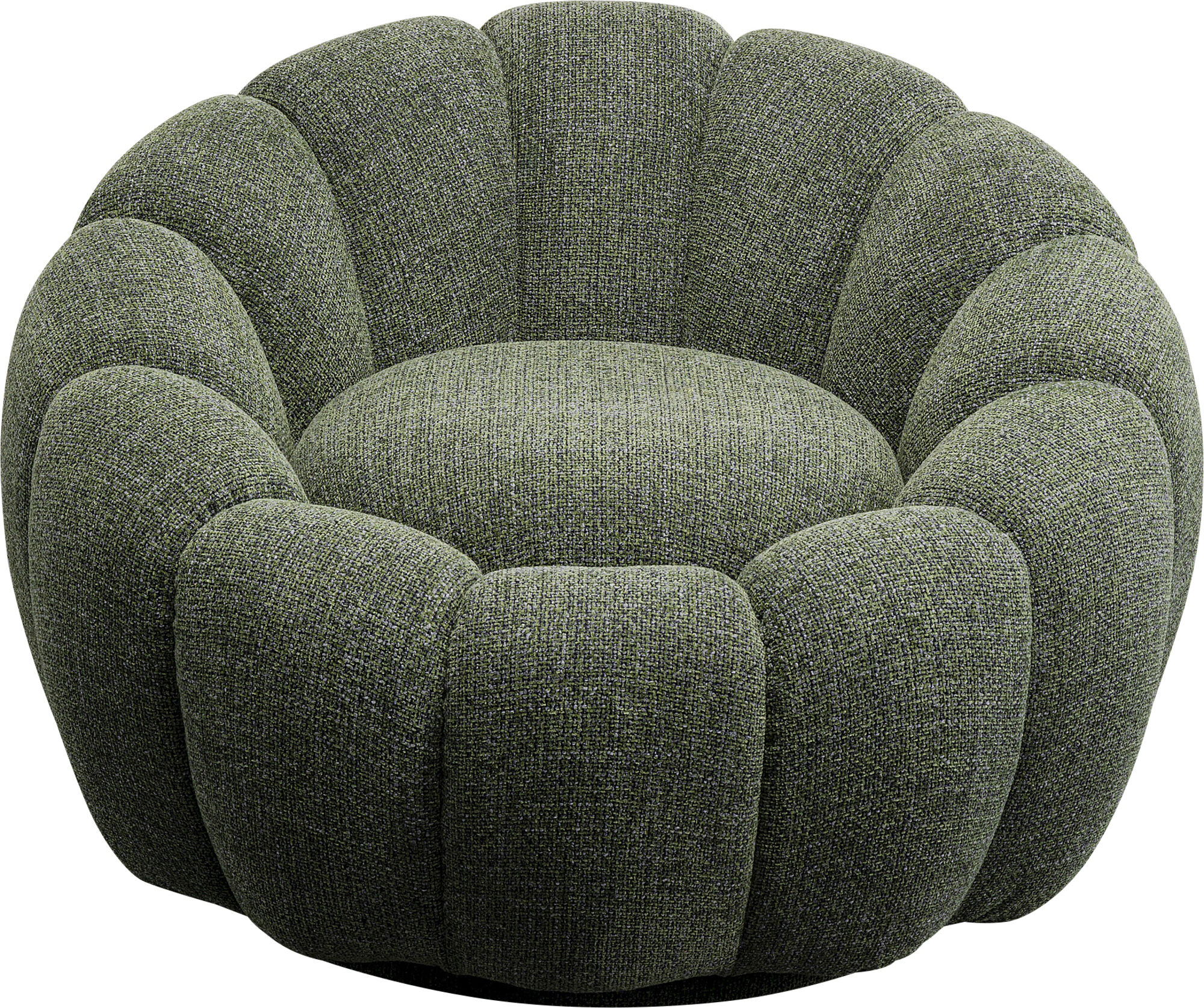 Drehsessel Peppo Bloom Melange Grün – Grafik-1.