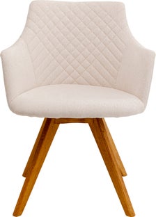 Drehstuhl Coco Wood Creme – Grafik-1.